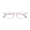 Eydology Trey Crystal Light Pink Kids Glasses 1