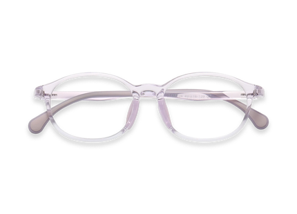 Eydology Trey Crystal Light Purple Kids Glasses 1