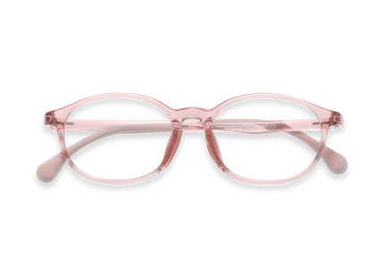 Eydology Trey Crystal Pink Kids Glasses 1
