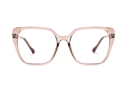 Eydology Vicente Clear Purple Pink/Silver Gold Glasses 2