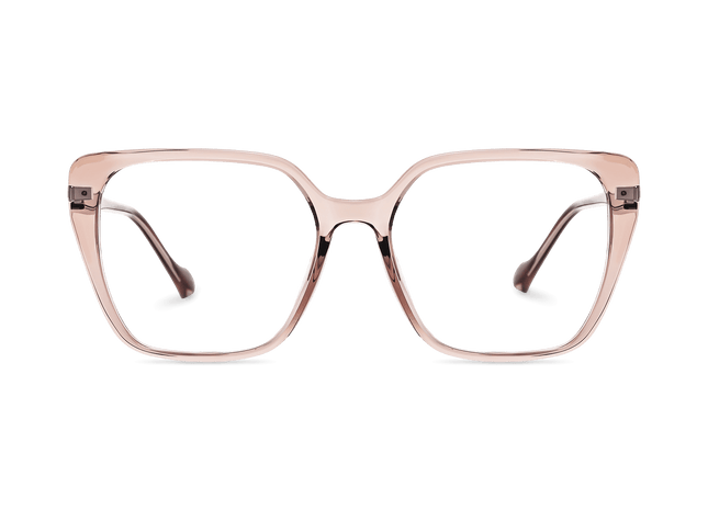 Eydology Vicente Clear Purple Pink/Silver Gold Glasses 2