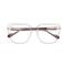Eydology Vicente Clear/Rose Gold Glasses 1