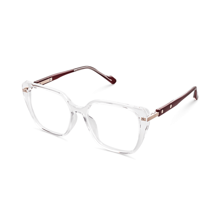 Eydology Vicente Clear/Rose Gold Glasses 3