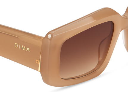 Eydology Vivid Milky Brown Frame Brown Gradient Lens Glasses 4