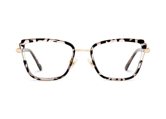 Eydology Wesley Gold/Tortoise Women's Cat Eye Glasses 2