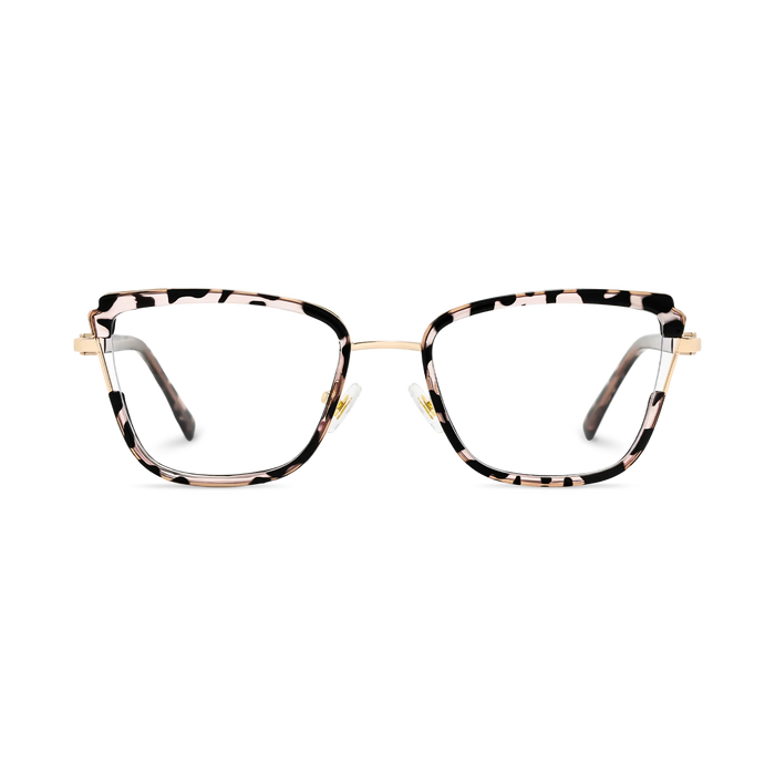 Eydology Wesley Gold/Tortoise Women's Cat Eye Glasses 2