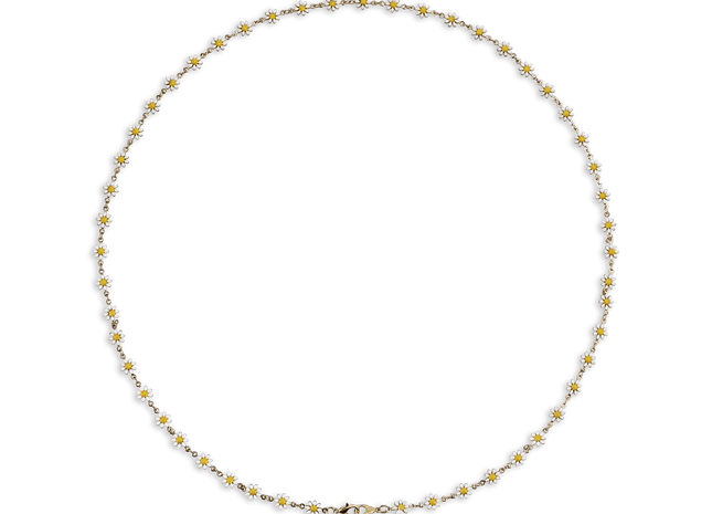 Eydology White Daisy Eyeglasses Chains 2