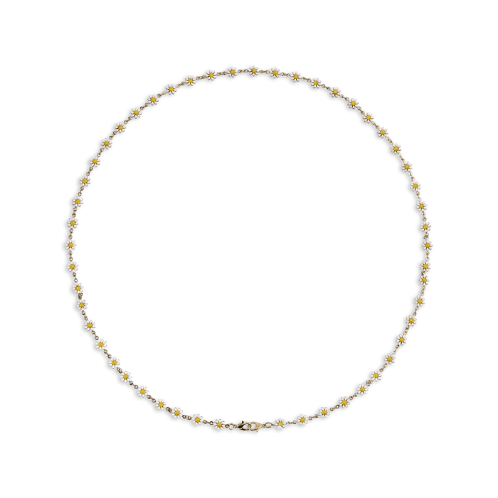 Eydology White Daisy Eyeglasses Chains 2