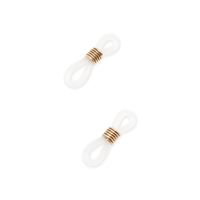 Eydology White Shell Eyeglasses Chains 3