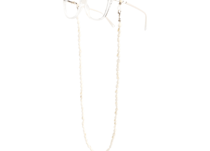 Eydology White Shell Eyeglasses Chains 4