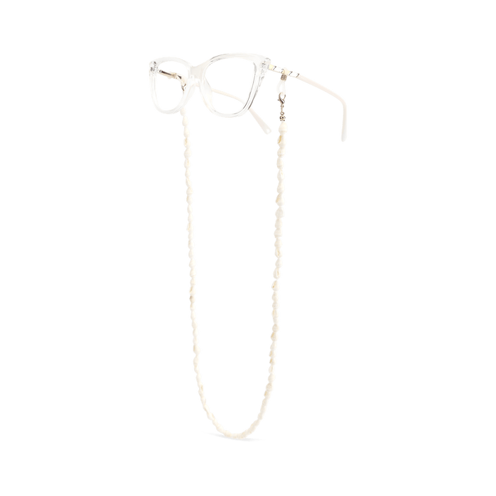 Eydology White Shell Eyeglasses Chains 4