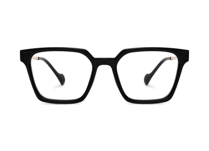 Eydology Winston Black/Light Gold Glasses 2