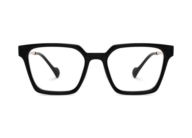 Eydology Winston Black/Light Gold Glasses 2