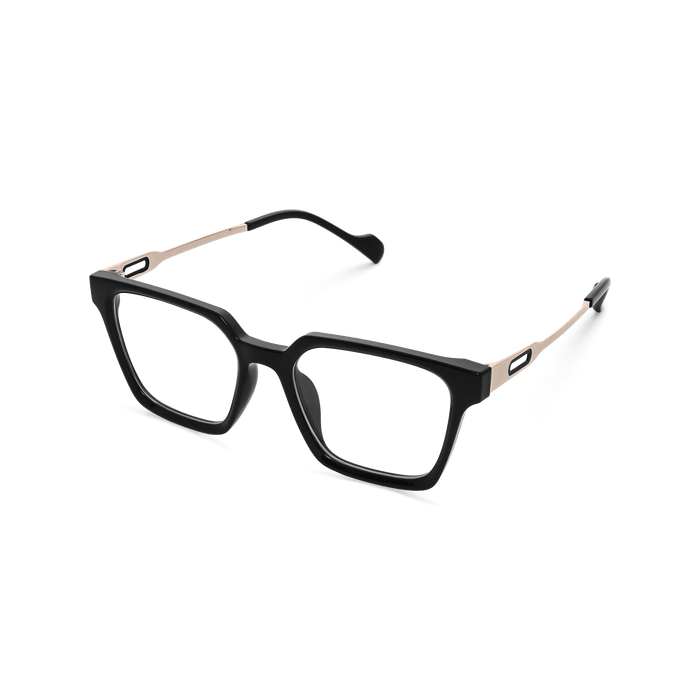 Eydology Winston Black/Light Gold Glasses 3