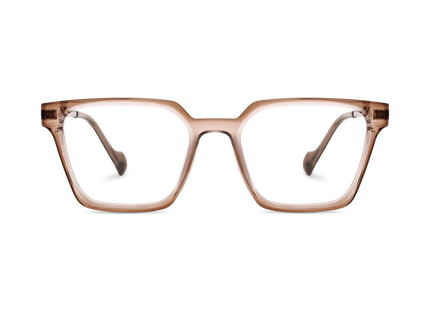 Eydology Winston Clear Brown Purple Pink/Silver Glasses 2