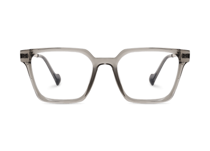 Eydology Winston Clear Grey/Gun Glasses 2