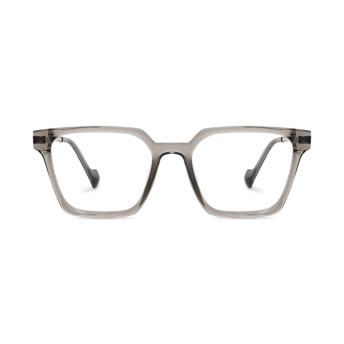 Eydology Winston Clear Grey/Gun Glasses 2