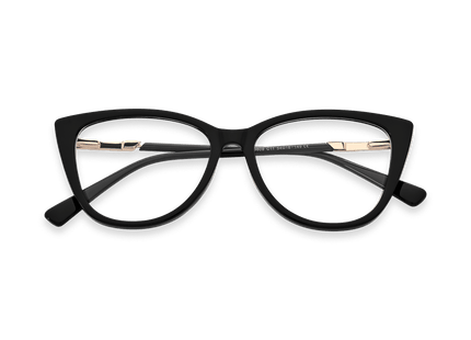 Eydology Yahir Black Glasses 1