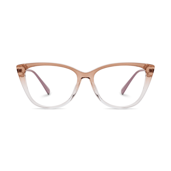 Eydology Yahir Gradient Brown Glasses 2