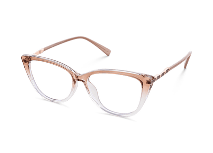 Eydology Yahir Gradient Brown Glasses 3