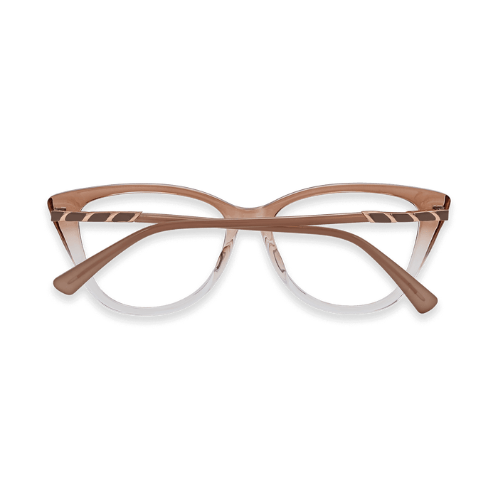Eydology Yahir Gradient Brown Glasses 4