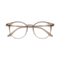 Eydology Zariah Gradient Brown/Rose Gold Glasses 1