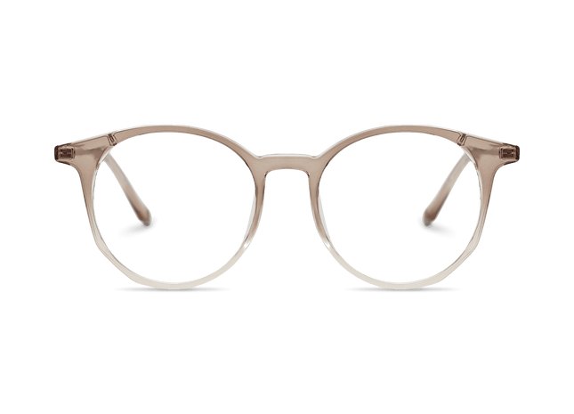 Eydology Zariah Gradient Brown/Rose Gold Glasses 2