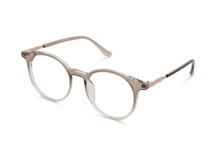 Eydology Zariah Gradient Brown/Rose Gold Glasses 3