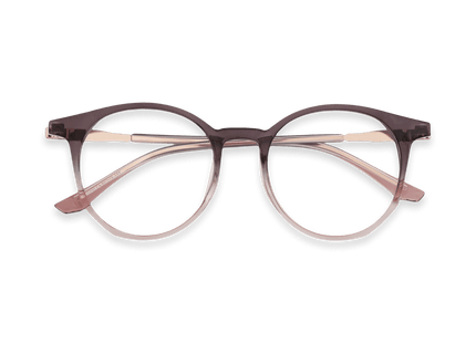 Eydology Zariah Milky Red Purple Pink/Rose Gold Glasses 1