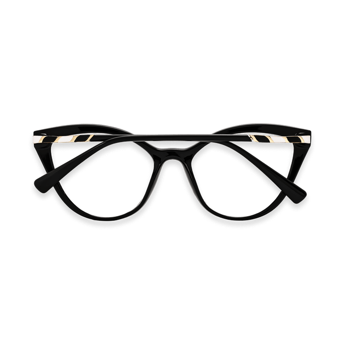 Eydology Zaylee Black Glasses 4