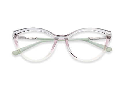 Eydology Zaylee Gradient Blue Glasses 1