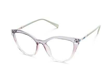 Eydology Zaylee Gradient Blue Glasses 3