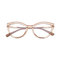 Eydology Zaylee Peach Glasses 1