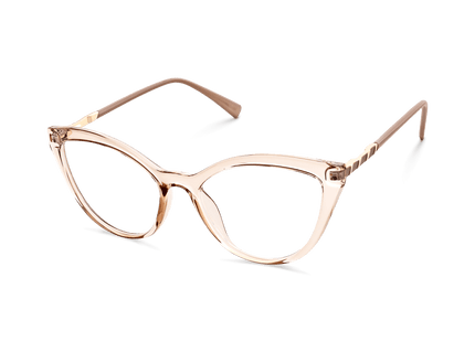 Eydology Zaylee Peach Glasses 3