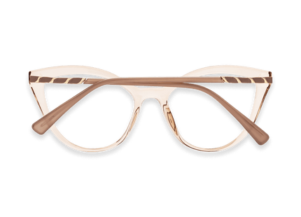 Eydology Zaylee Peach Glasses 4