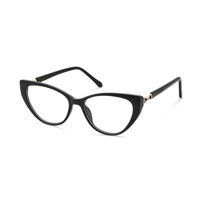Eydoloy Destiny Black Cat Eye Glasses 3