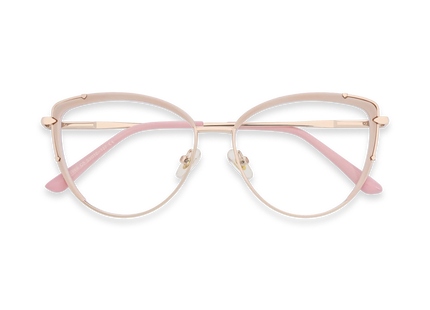 Gracie Pink Cat Eye Glasses 1