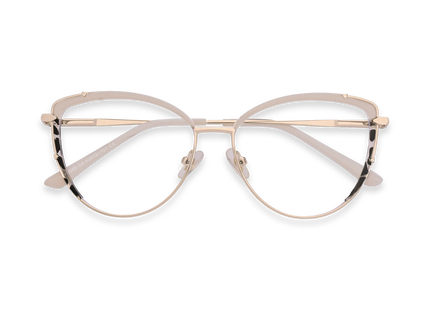 Gracie Semi Dusty Pink Cat Eye Glasses 1