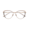 Gracie Semi Dusty Pink Cat Eye Glasses 1