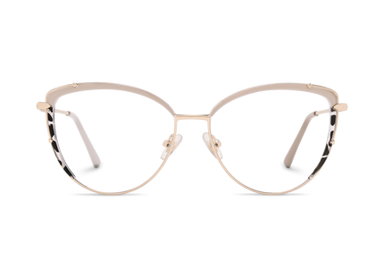 Gracie Semi Dusty Pink Cat Eye Glasses 2