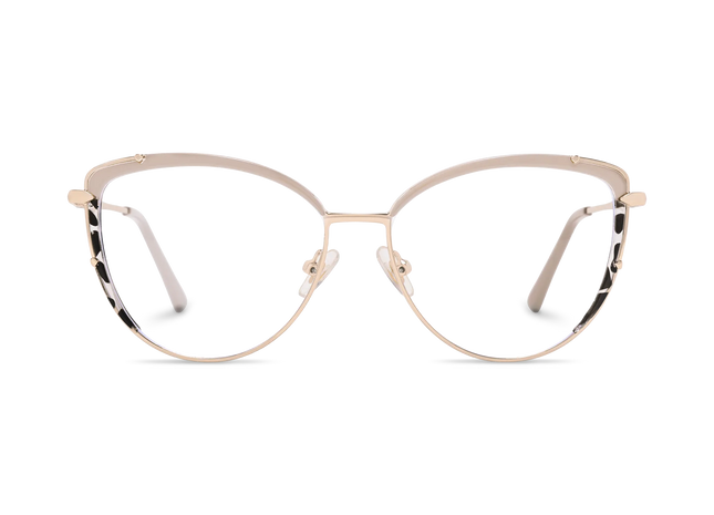 Gracie Semi Dusty Pink Cat Eye Glasses 2