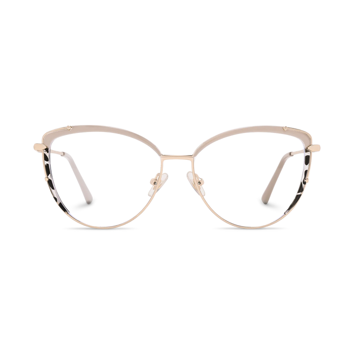 Gracie Semi Dusty Pink Cat Eye Glasses 2