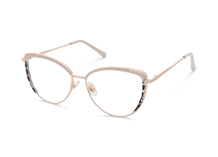 Gracie Semi Dusty Pink Cat Eye Glasses 3