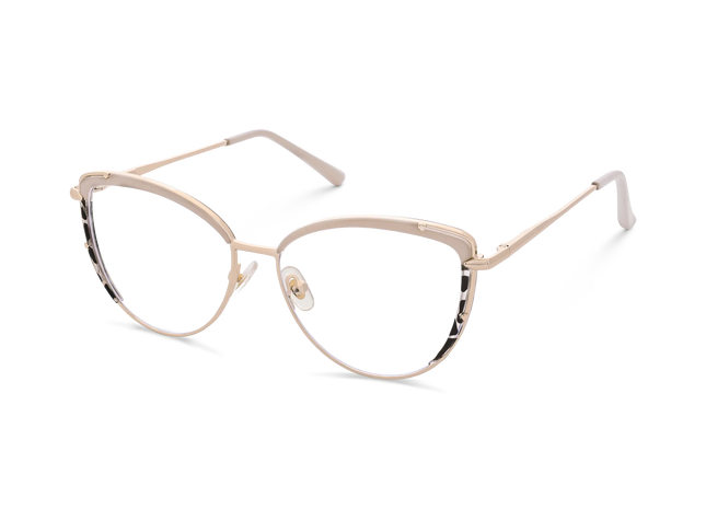 Gracie Semi Dusty Pink Cat Eye Glasses 3