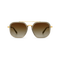 Halle gold brown frame brown gradient lens 1