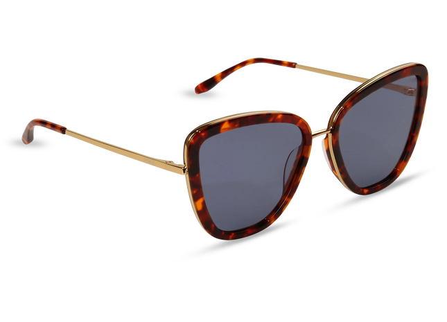 Isla gold dark tortoise frame dark blue lens 2