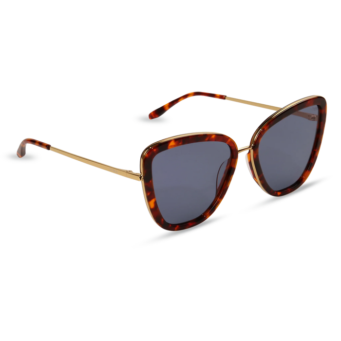 Isla gold dark tortoise frame dark blue lens 2