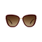 Isla gold maroon frame brown gradient lens 1