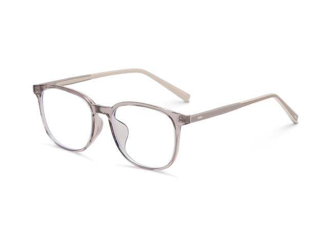 Lindsey Crystal Light Brown Kids Glasses 1