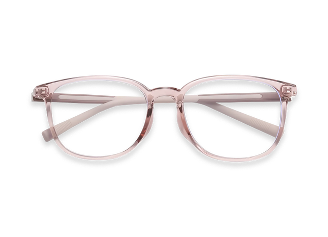 Lindsey Crystal Pink Kids Glasses 1